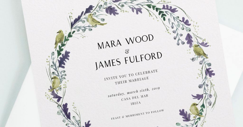 8 of the Best Floral Wedding Invitations Right Now Utterly Printable 8 of the Best Floral Wedding Invitations Right Now Utterly Printable