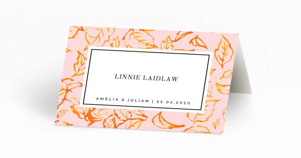 Our 6 most popular place card designs for your wedding day Utterly Printable