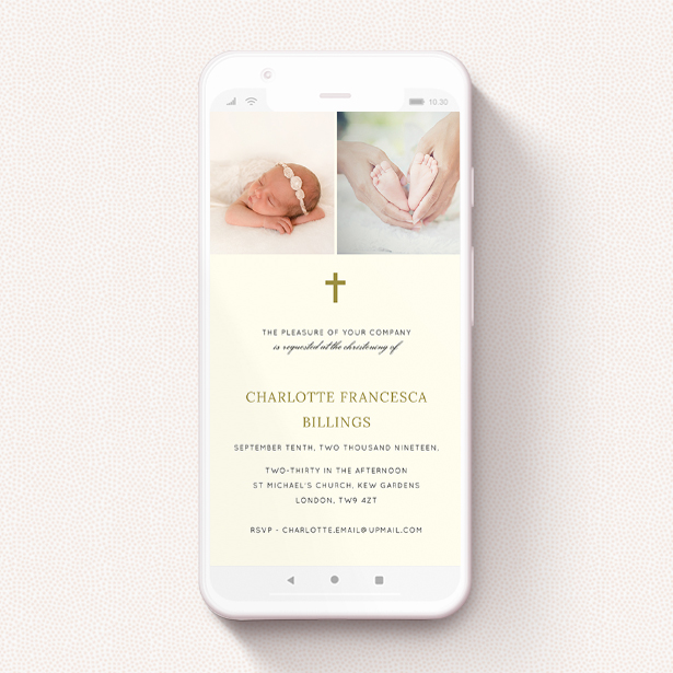 free digital christening rsvp service