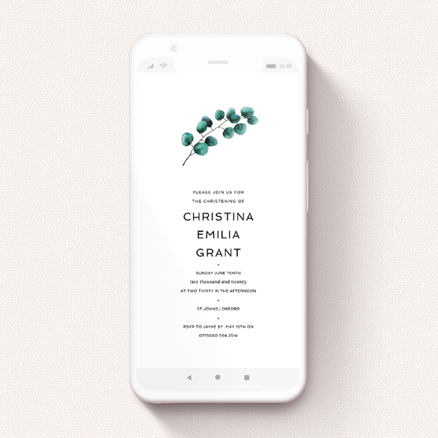 free digital christening rsvp service