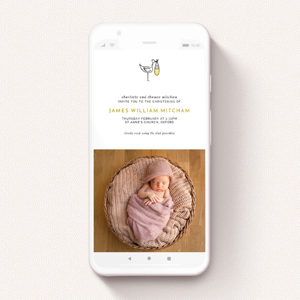 free digital christening rsvp service