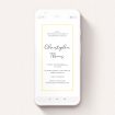 free digital christening rsvp service