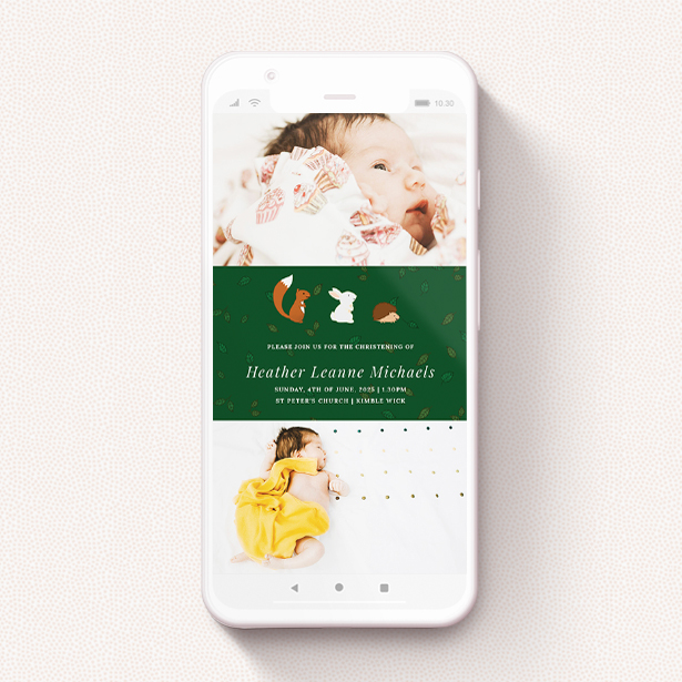 free digital christening rsvp service