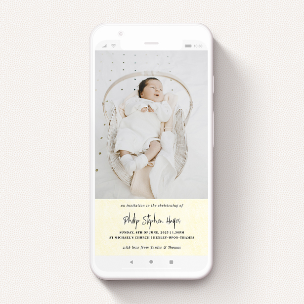 free digital christening rsvp service
