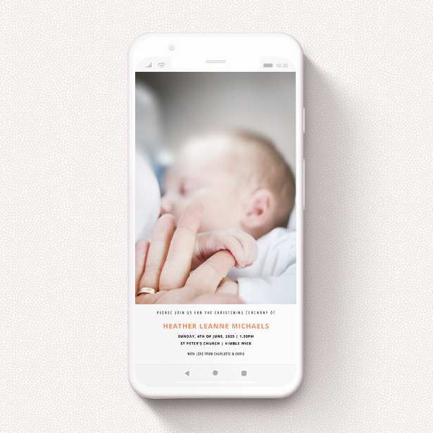 free digital christening rsvp service