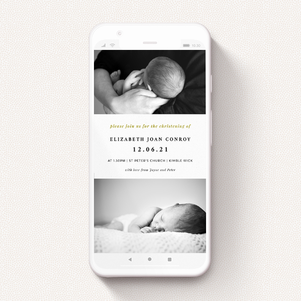 free digital christening rsvp service