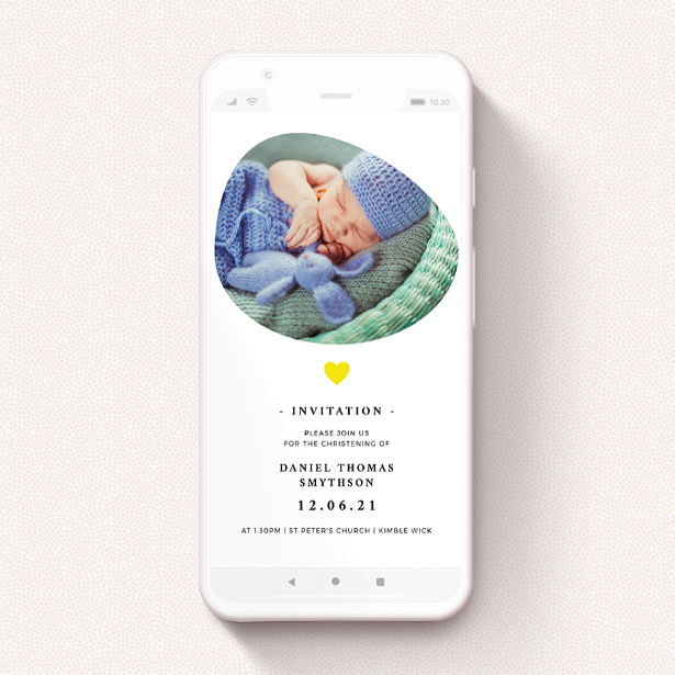 free digital christening rsvp service