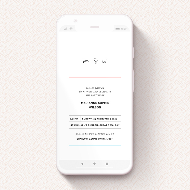 free digital christening rsvp service