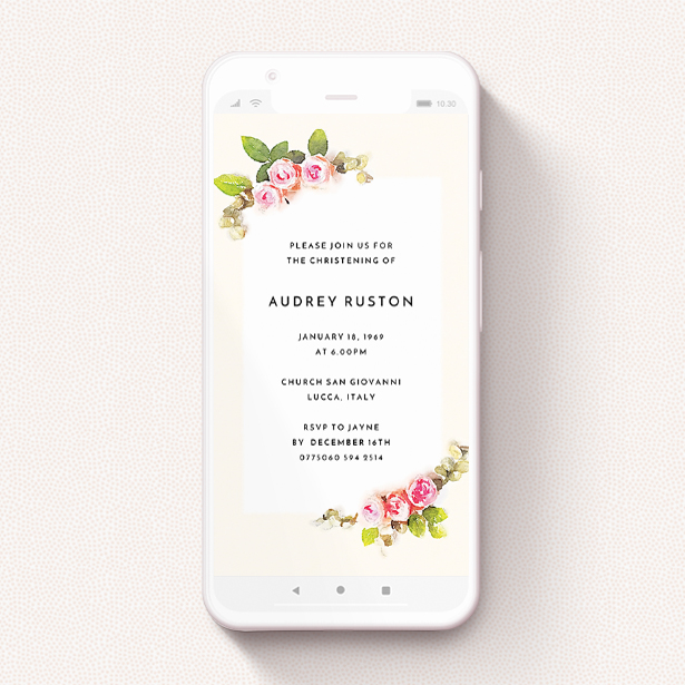 free digital christening rsvp service