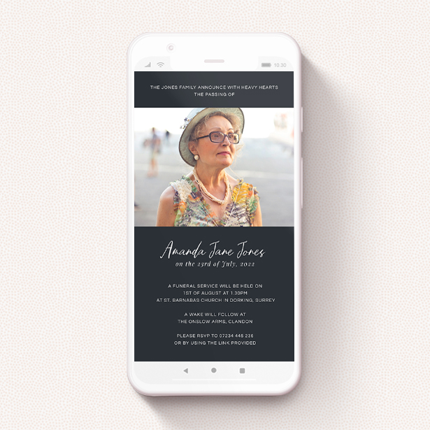 free digital funeral rsvp service