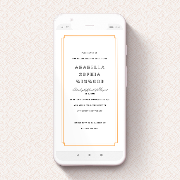 free digital funeral rsvp service