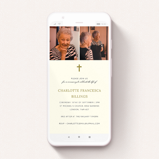 free digital funeral rsvp service
