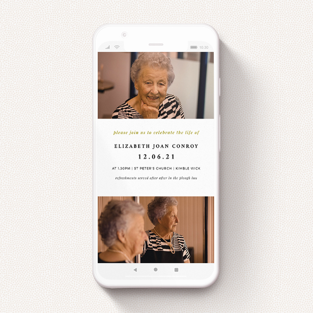 free digital funeral rsvp service