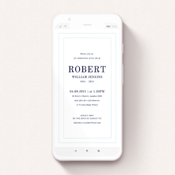 free digital funeral rsvp service